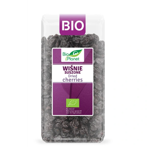 Bio planet wiśnie suszone bio 400 g