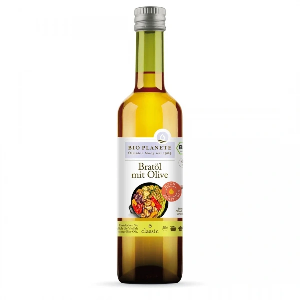 Bio planete olej do smażenia z oliwą z oliwek extra virgin bio 500 ml