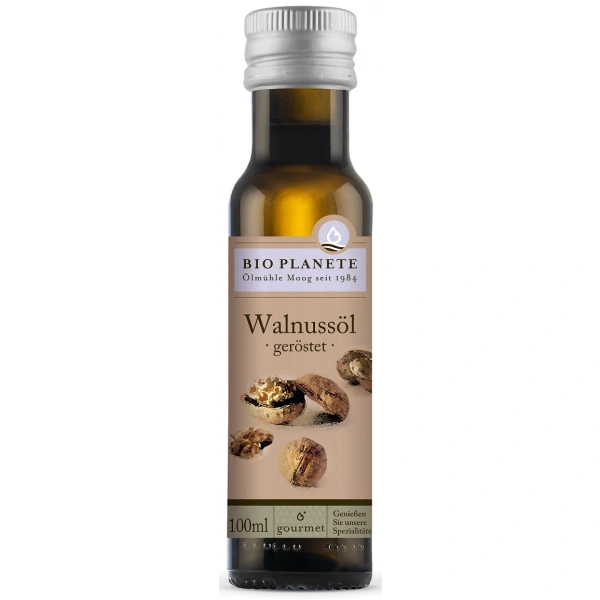 Bio planete olej z orzechów włoskich (z prażonych orzechów) bio 100 ml