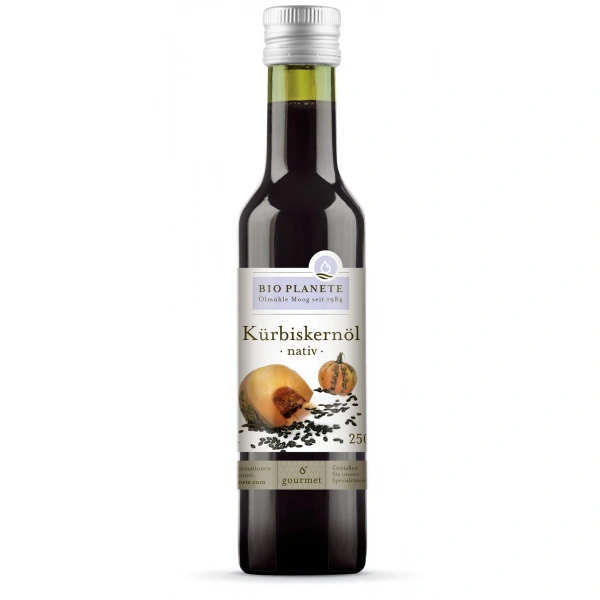 Bio planete olej z pestek dyni tłoczony na zimno bio 250 ml