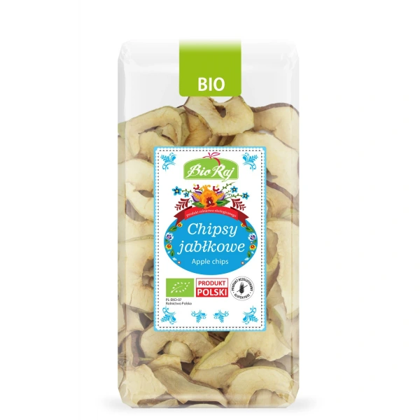 Bio raj chipsy jabłkowe bezglutenowe bio (polska) 50 g