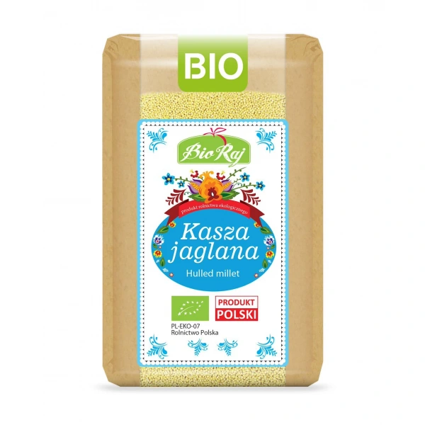 Bio raj kasza jaglana bio (polska) 500 g