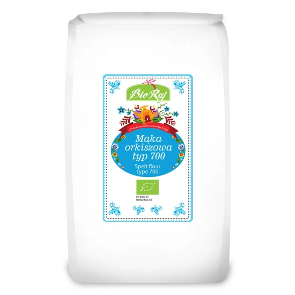 Bio raj mąka orkiszowa chlebowa typ 700 bio 1 kg