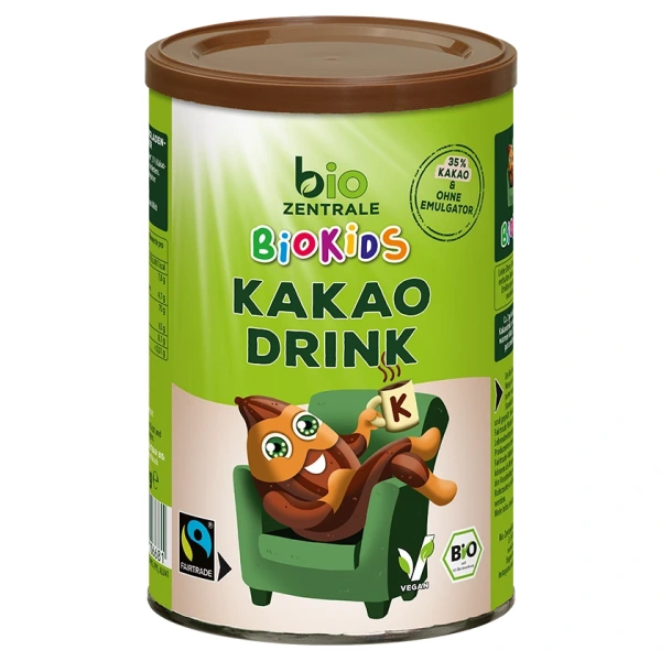 Bio zentrale czekolada w proszku dla dzieci fair trade bio 300 g