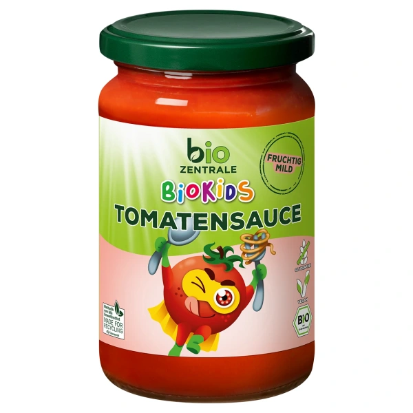Bio zentrale sos pomidorowy dla dzieci bezglutenowy bio 350 g