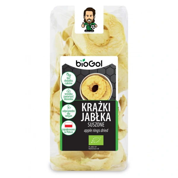 Biogol krążki jabłka suszone bio 50 g