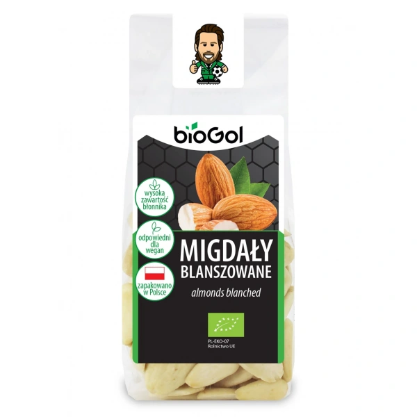 Biogol migdały blanszowane bio 100 g