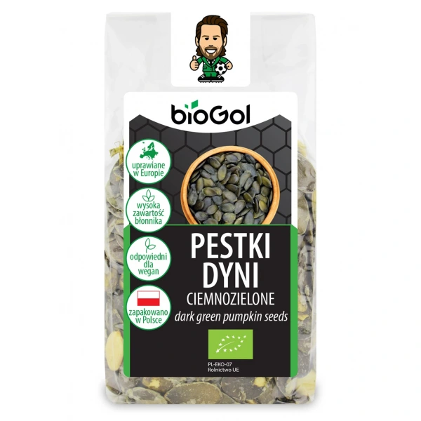 Biogol pestki dyni ciemnozielone (uprawiane w europie) bio 150 g