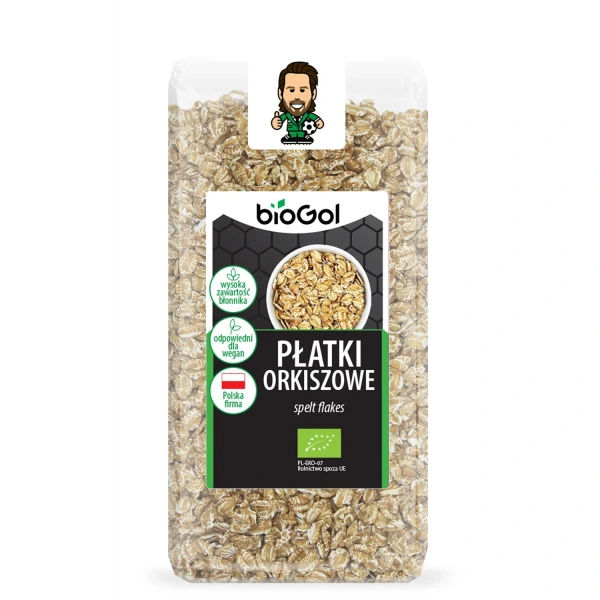 Biogol płatki orkiszowe bio 300 g