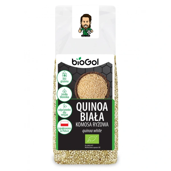 Biogol quinoa biała (komosa ryżowa) bezglutenowa bio 250 g