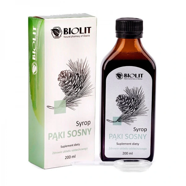 Biolit Pąki sosny syrop 200 ml