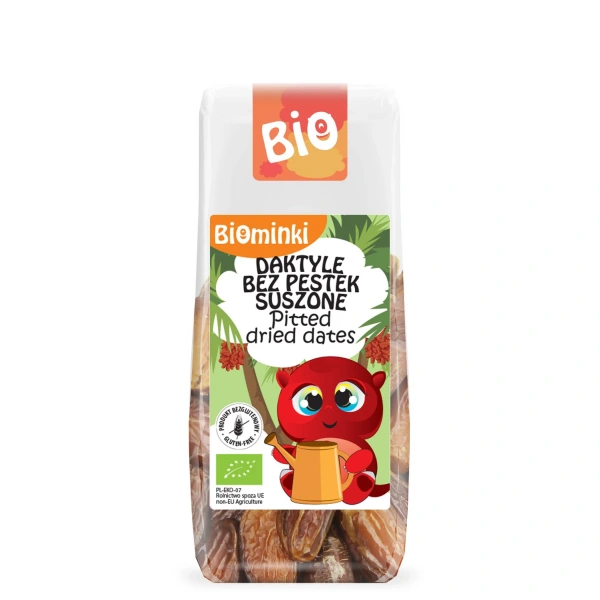 Biominki daktyle suszone bezglutenowe bio 100 g