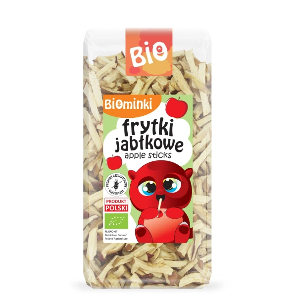 Biominki frytki jabłkowe bezglutenowe bio 50 g