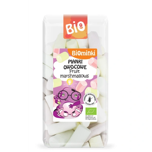 Biominki pianki owocowe bezglutenowe bio 100 g