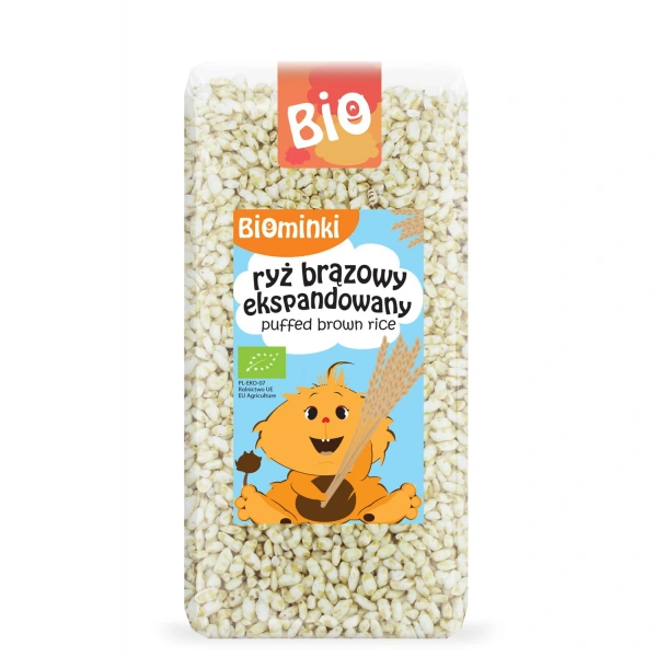 Biominki ryż brązowy ekspandowany bio 75 g