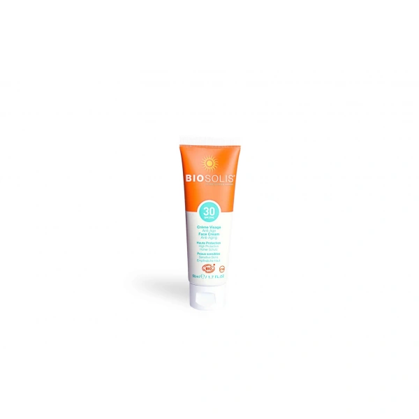 Biosolis krem przeciwsłoneczny do twarzy przeciwzmarszczkowy spf 30 eco 50 ml