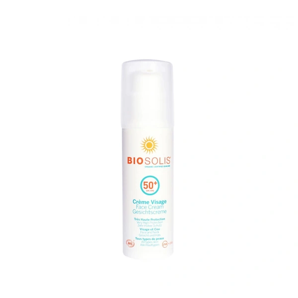 Biosolis krem przeciwsłoneczny do twarzy spf 50+ eco 50 ml