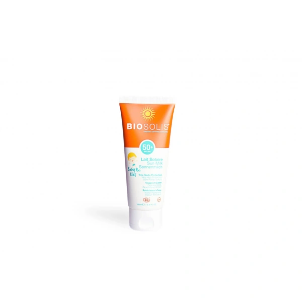 Biosolis mleczko przeciwsłoneczne dla dzieci spf 50+ eco 100 ml