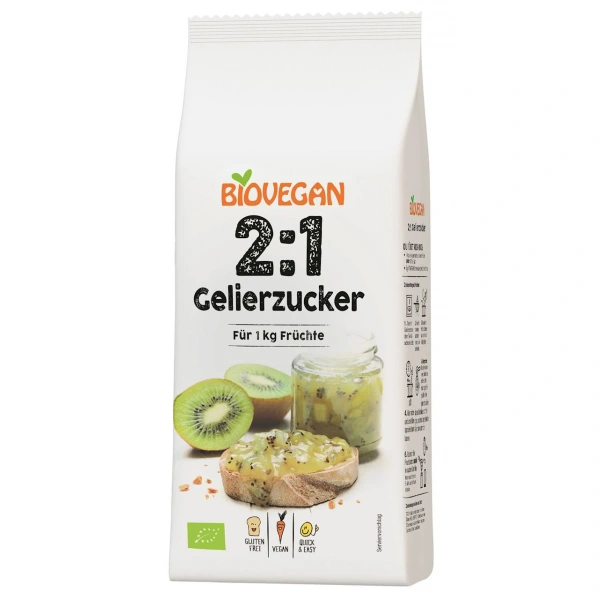 Biovegan cukier żelujący 2:1  bezglutenowy bio 500 g