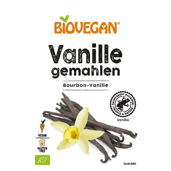 Biovegan wanilia bourbon mielona bezglutenowa bio 5 g