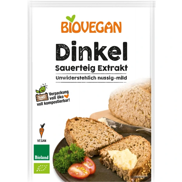 Biovegan zakwas chlebowy orkiszowy w proszku bio 30 g