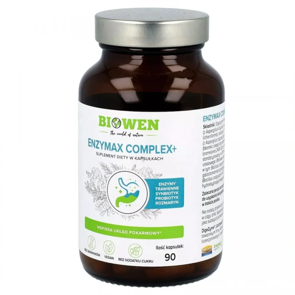 Biowen Enzymax Coplex+ 90 kapsułek