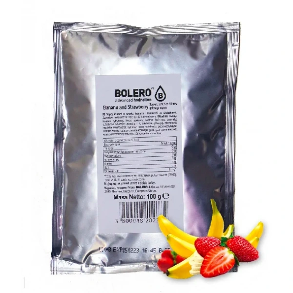 Bolero Bag Banana & Strawberry 100g