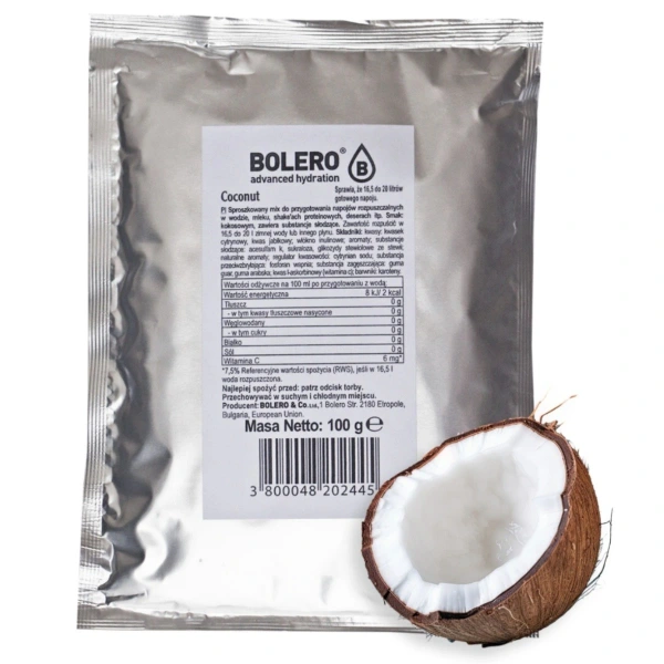 Bolero Bag Coconut 100g