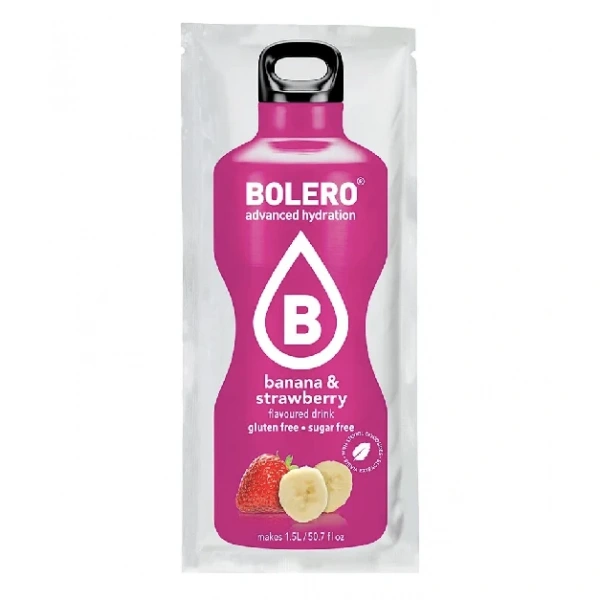 Bolero Instant Drink Banana & Strawberry 9g