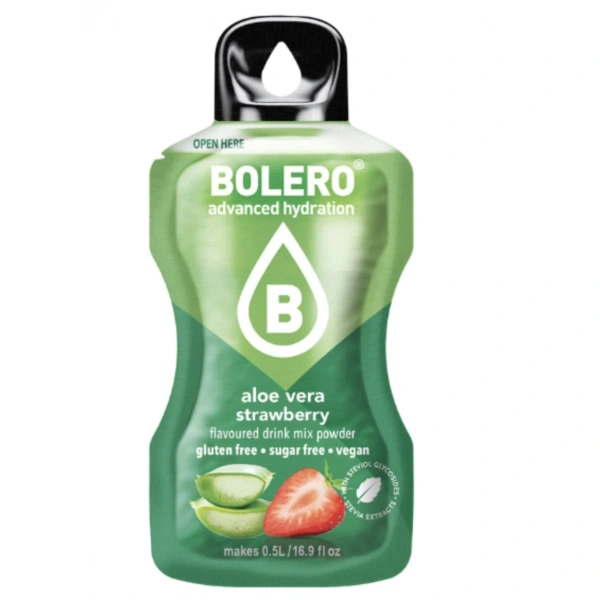 Bolero Instant Drink Sticks Aloe Vera Strawberry 3g