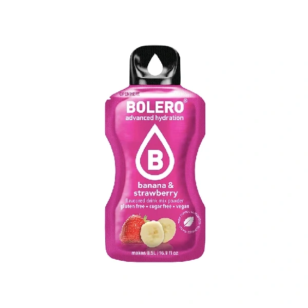 Bolero Instant Drink Sticks Banana & Strawberry 3g