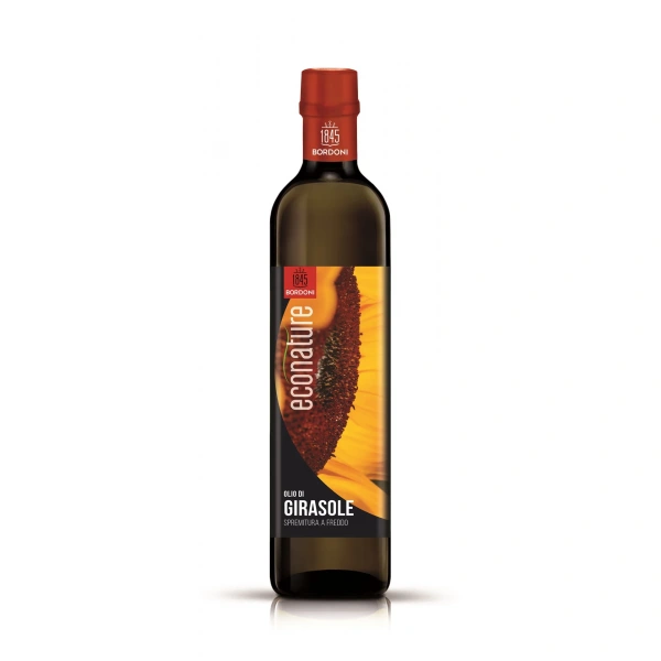 Bordoni olej słonecznikowy tłoczony na zimno bio 750 ml