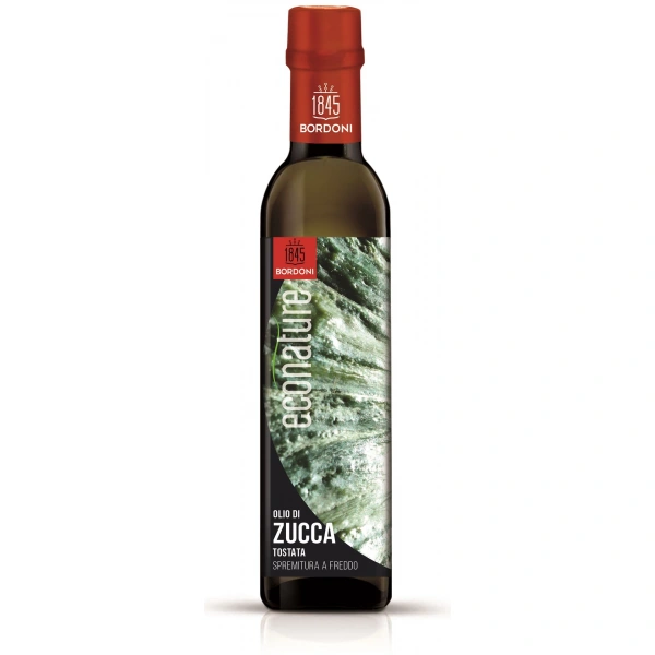 Bordoni olej z pestek dyni (z prażonych pestek) tłoczony na zimno bio 250 ml