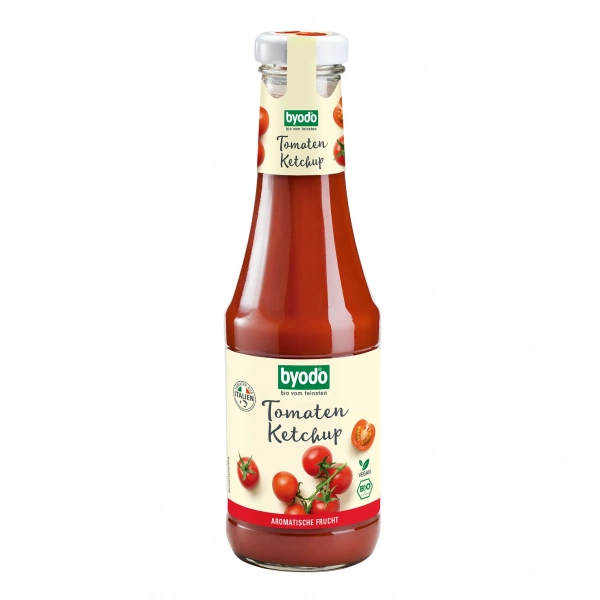 Byodo ketchup łagodny bezglutenowy bio 500 ml