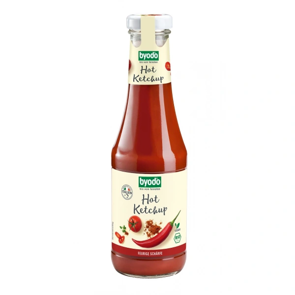 Byodo ketchup pikantny bezglutenowy bio 500 ml