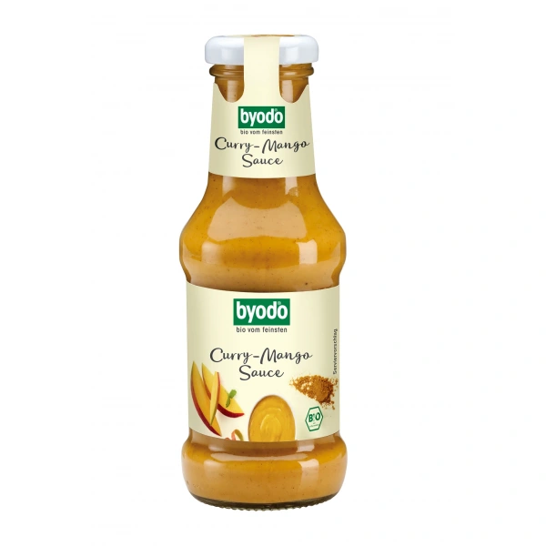 Byodo sos mango  curry bezglutenowy bio 250 ml