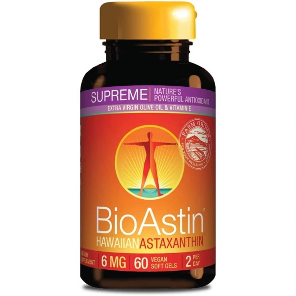 CYANOTECH CO BioAstin Supreme 6 mg (60 kaps.)