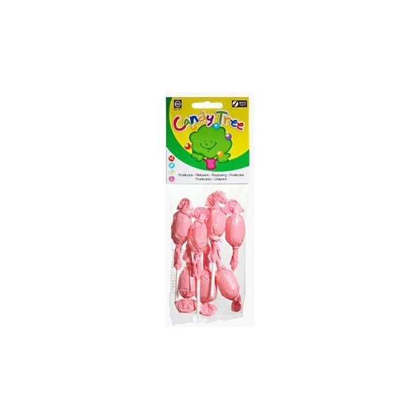 Candy tree lizaki okrągłe o smaku malinowym bezglutenowe bio (7 x 10 g) 70 g