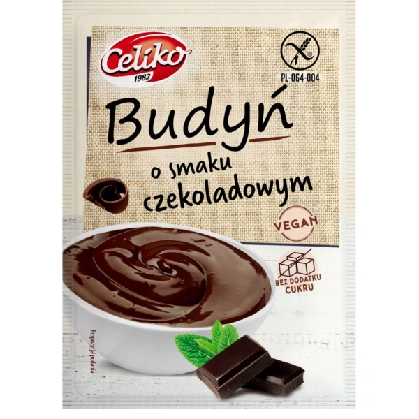 Celiko Budyń O Smaku Czekoladowym Bezglutenowy 40 g