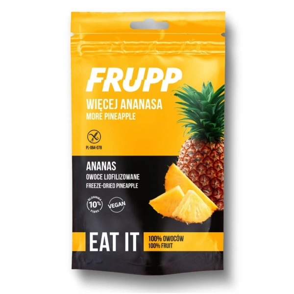 Celiko Frupp Ananas Liofilizowany Bezglutenowy 15 g