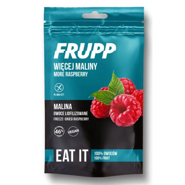 Celiko Frupp Maliny Liofilizowane Bezglutenowe 15 g