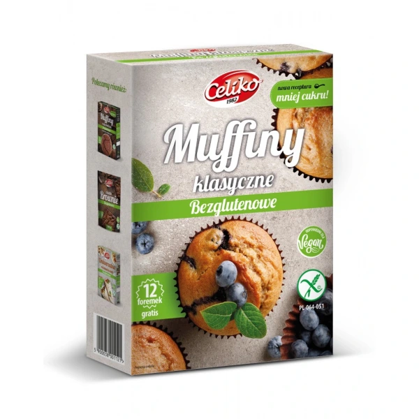 Celiko mieszanka na muffiny klasyczne bezglutenowa 280 g