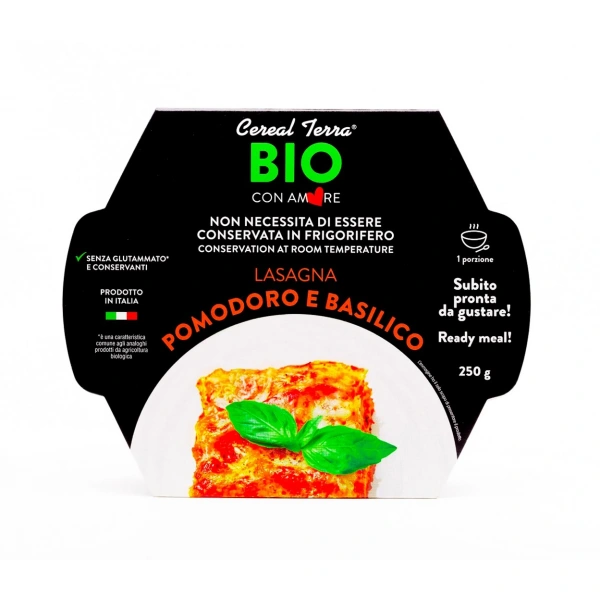 Cereal terra lasagne z pomidorami i bazylią bio 250 g