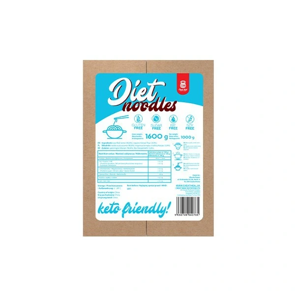 Cheat Meal Makaron Konjac Diet Noodle 1,6 kg/ 1 kg
