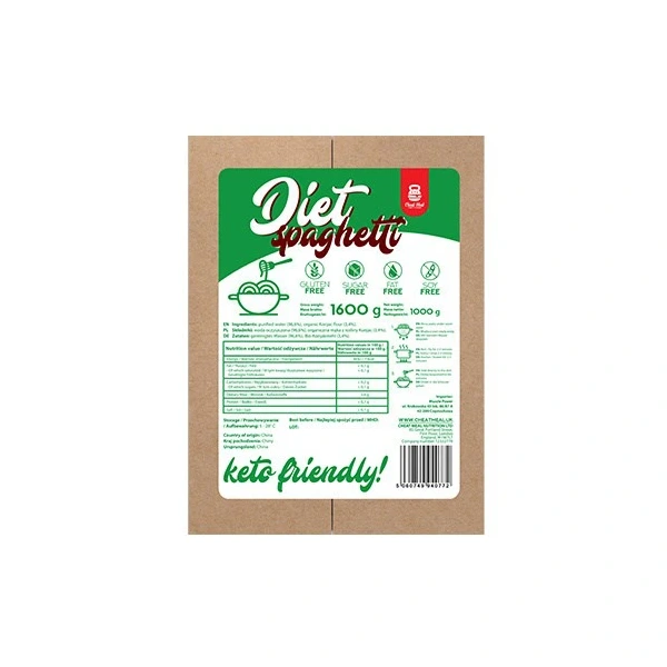 Cheat Meal Makaron Konjac Diet Spaghetti 1,6 kg/ 1 kg