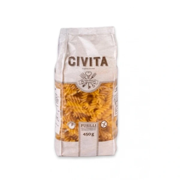 Civita makaron (kukurydziany) fusilli bezglutenowy 450 g