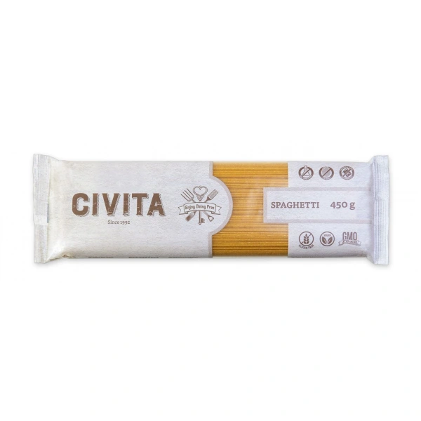 Civita makaron (kukurydziany) spaghetti bezglutenowy 450 g