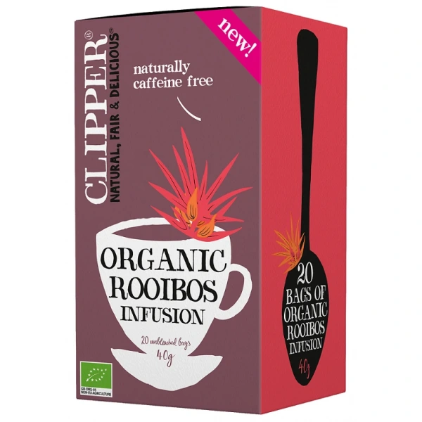 Clipper herbatka rooibos bio (20 x 2 g) 40 g