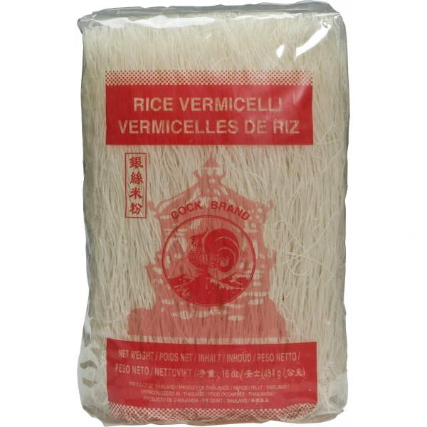 Cock brand makaron (ryżowy) vermicelli 454 g