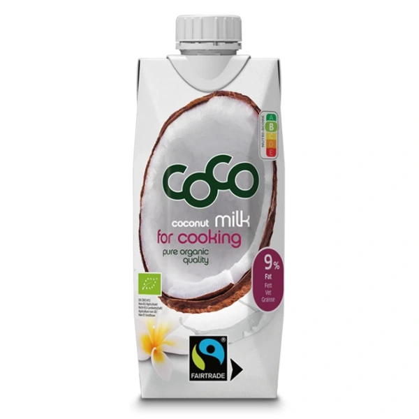 Coco (dr martins) coconut milk  napój kokosowy do gotowania bez dodatku cukrów bio 500 ml